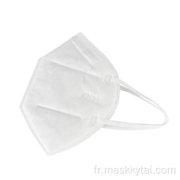 Masque pliable non tissé jetable KN95 à usage domestique